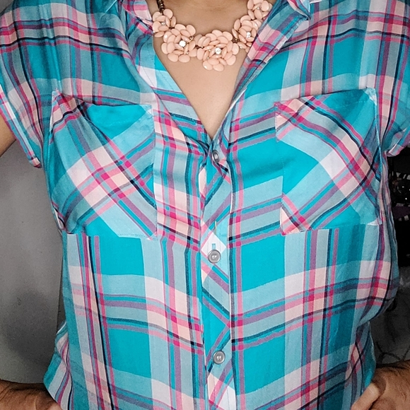 New York u0026 Company | Tops | New York And Company Plaid Summer Top | Poshmark